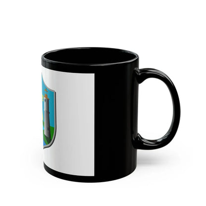 Flag of Lakeshore Ontario Canada - Black Coffee Mug-Go Mug Yourself