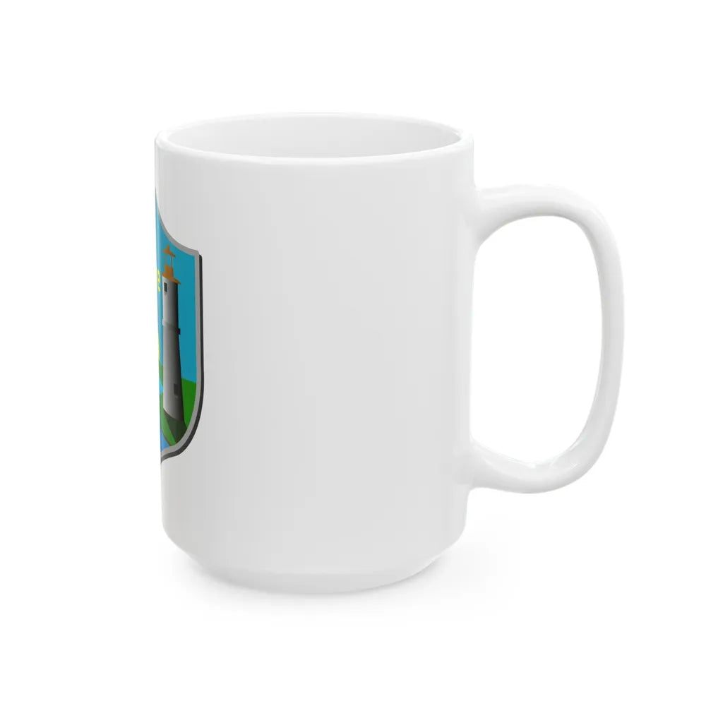 Flag of Lakeshore Ontario Canada - White Coffee Mug-Go Mug Yourself