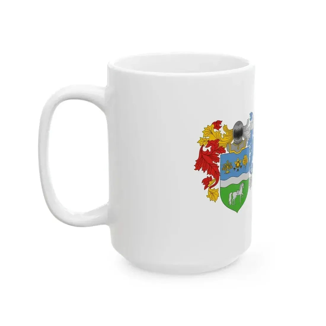 Flag of Lakitelek (Hungary) White Coffee Mug - Go Mug Yourself