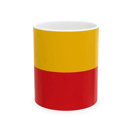 Flag of Lambayeque Department (Peru) White Coffee Mug 11oz - Go Mug Yourself