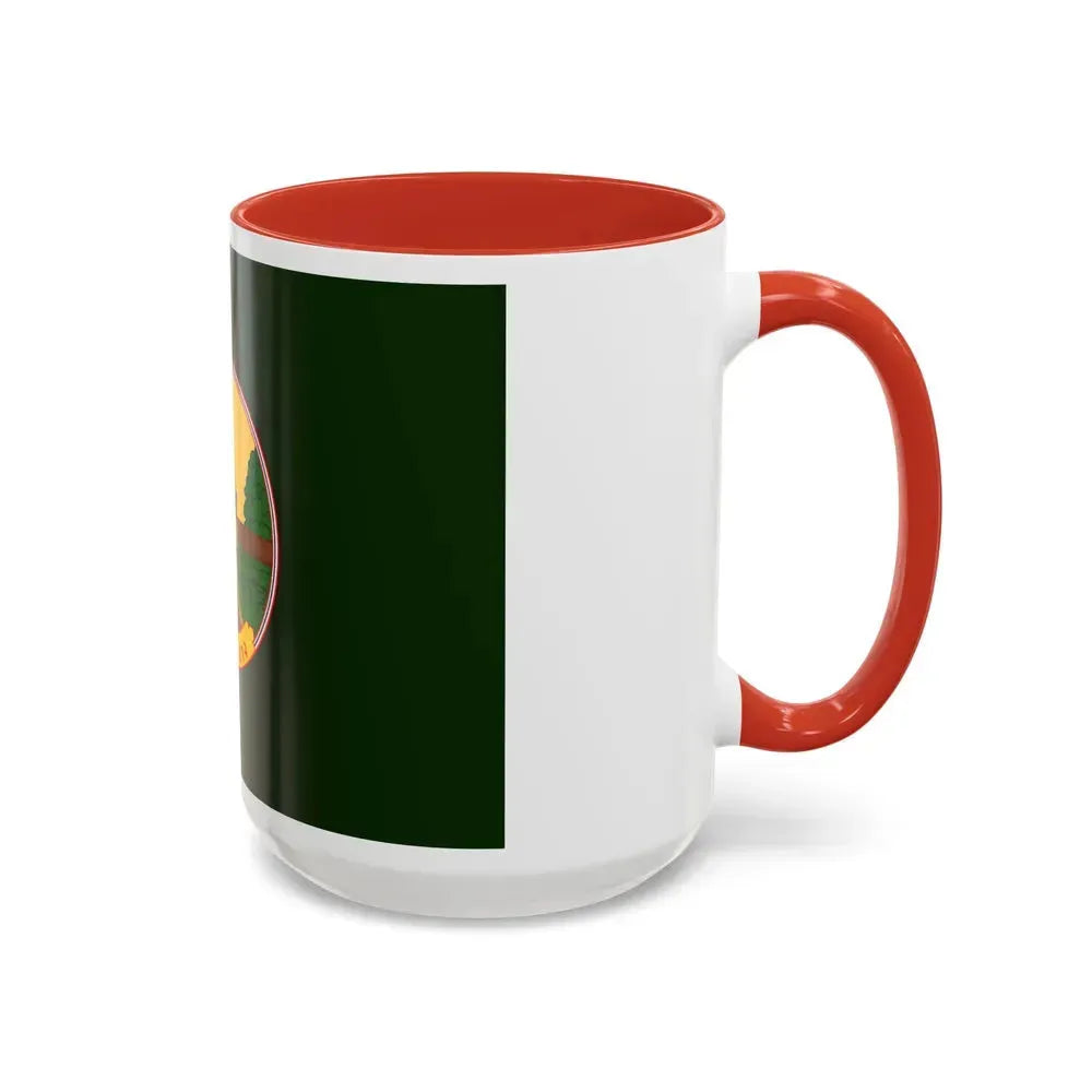 Flag of Lampang Province Thailand - Accent Coffee Mug - Go Mug Yourself