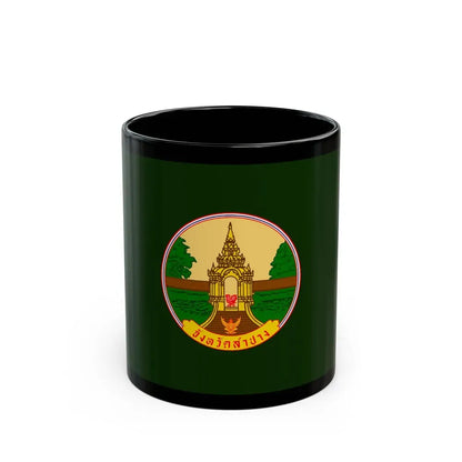 Flag of Lampang Province Thailand - Black Coffee Mug 11oz - Go Mug Yourself