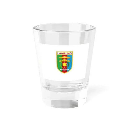 Flag of Lampung Indonesia - Shot Glass 1.5oz 1.5oz - Go Mug Yourself