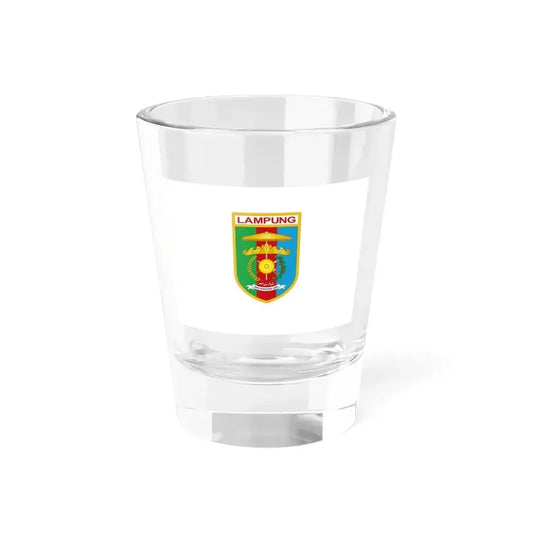Flag of Lampung Indonesia - Shot Glass 1.5oz 1.5oz - Go Mug Yourself