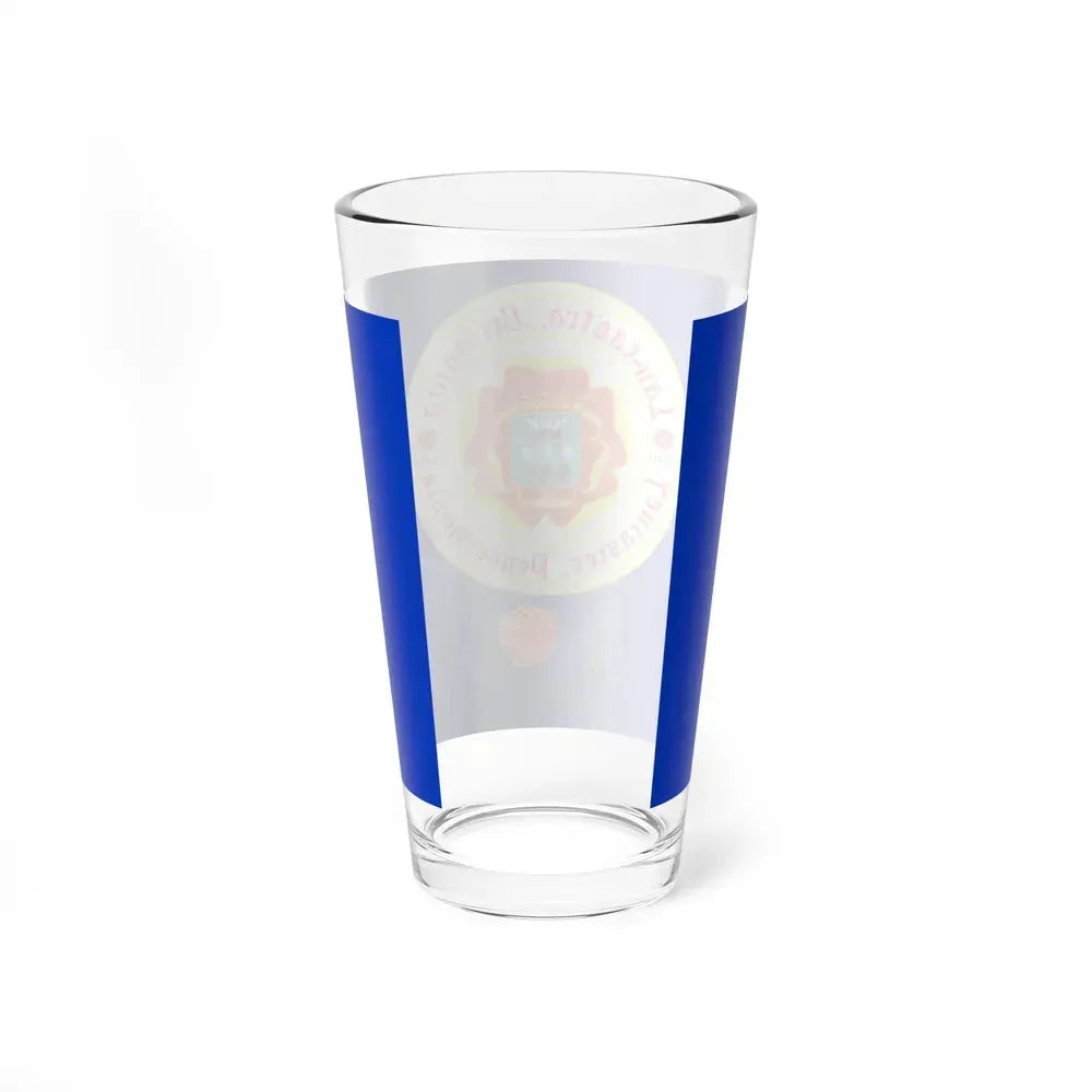 Flag of Lancaster, Pennsylvania - Pint Glass 16oz - Go Mug Yourself