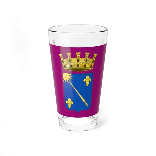 Flag of Lanciano (Italy) Pint Glass 16oz 16oz - Go Mug Yourself