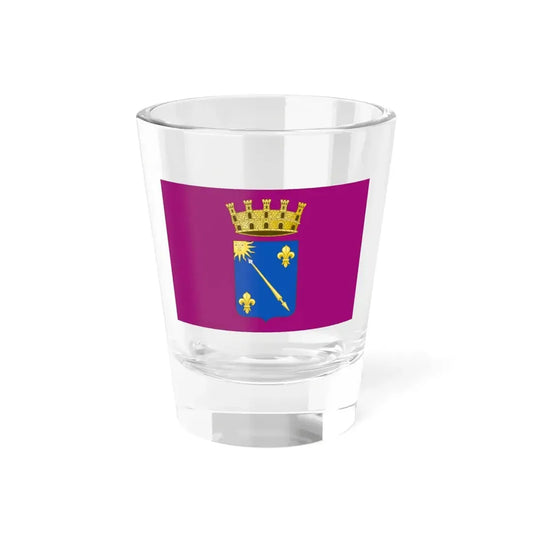 Flag of Lanciano (Italy) Shot Glass 1.5oz 1.5oz - Go Mug Yourself