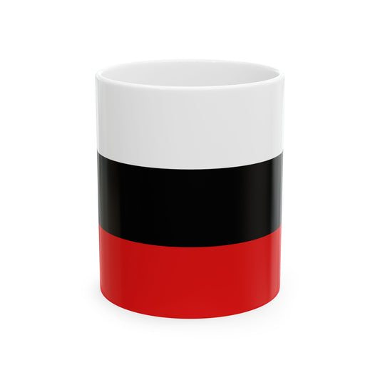 Flag of Landen (Belgium) White Coffee Mug-11oz-Go Mug Yourself