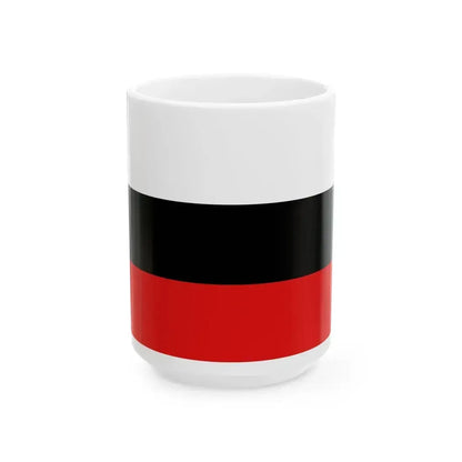 Flag of Landen (Belgium) White Coffee Mug 15oz - Go Mug Yourself