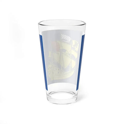 Flag of Landerneau (France) Pint Glass 16oz - Go Mug Yourself