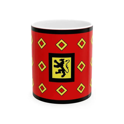 Flag of Landivisiau (France) White Coffee Mug 11oz - Go Mug Yourself