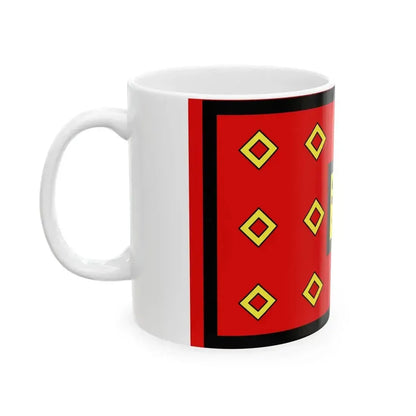 Flag of Landivisiau (France) White Coffee Mug - Go Mug Yourself
