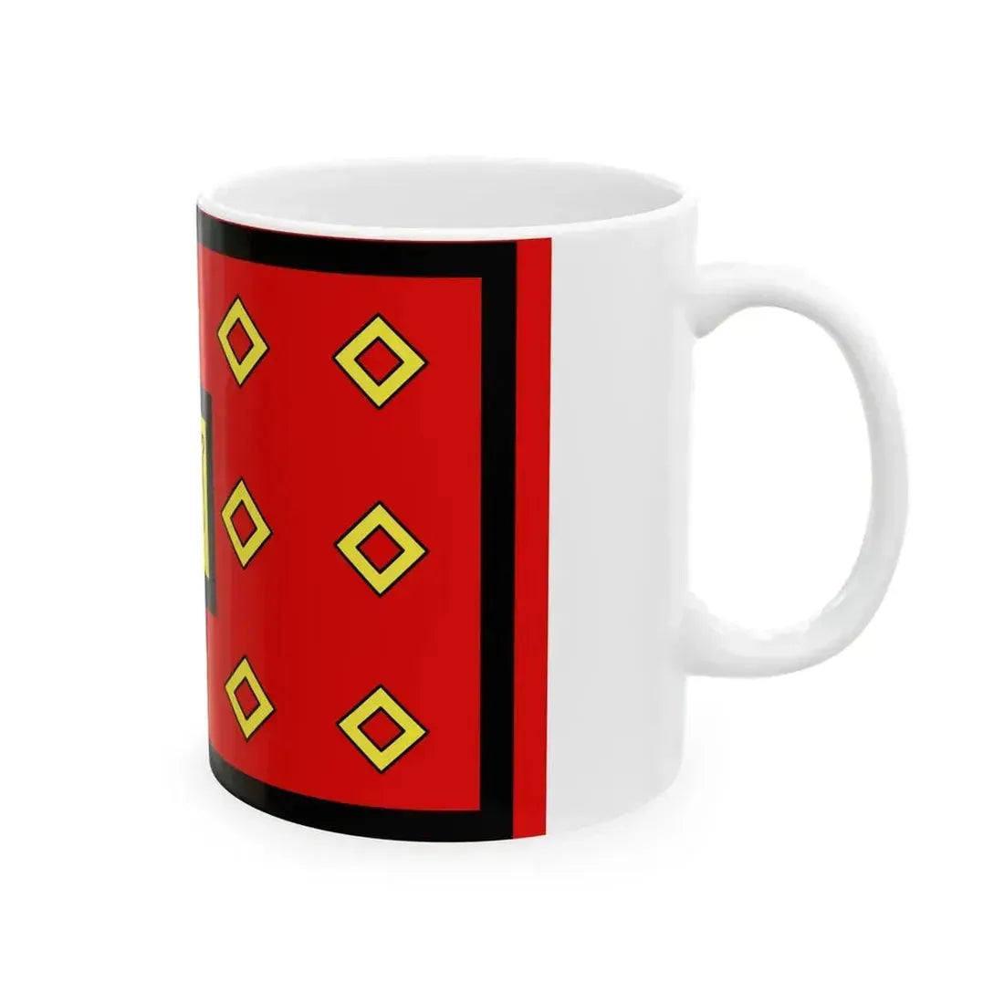 Flag of Landivisiau (France) White Coffee Mug - Go Mug Yourself