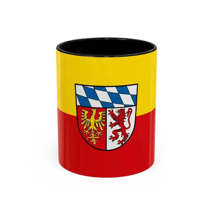Flag of Landsberg am Lech Germany - Accent Coffee Mug 11oz Black - Go Mug Yourself