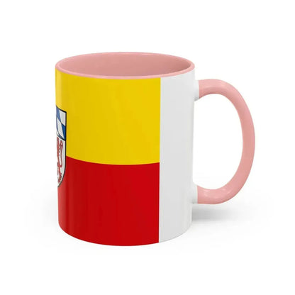 Flag of Landsberg am Lech Germany - Accent Coffee Mug - Go Mug Yourself