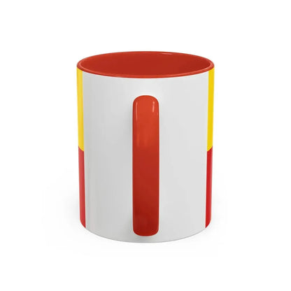 Flag of Landsberg am Lech Germany - Accent Coffee Mug - Go Mug Yourself