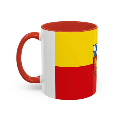 Flag of Landsberg am Lech Germany - Accent Coffee Mug - Go Mug Yourself