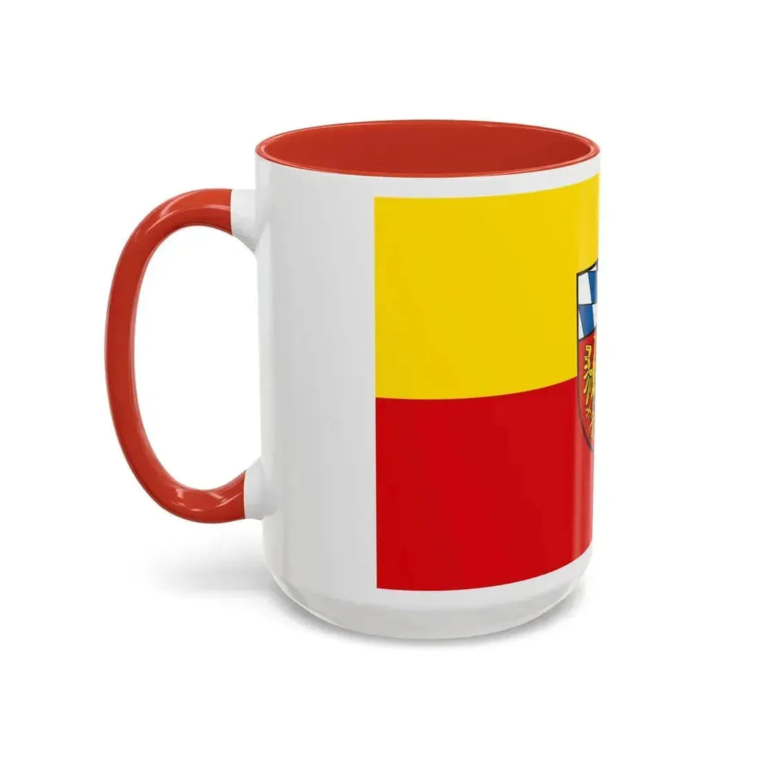 Flag of Landsberg am Lech Germany - Accent Coffee Mug - Go Mug Yourself