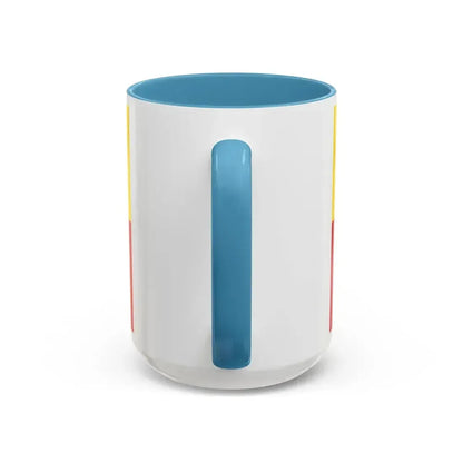 Flag of Landsberg am Lech Germany - Accent Coffee Mug - Go Mug Yourself