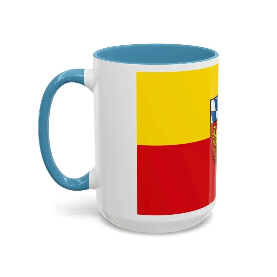 Flag of Landsberg am Lech Germany - Accent Coffee Mug - Go Mug Yourself