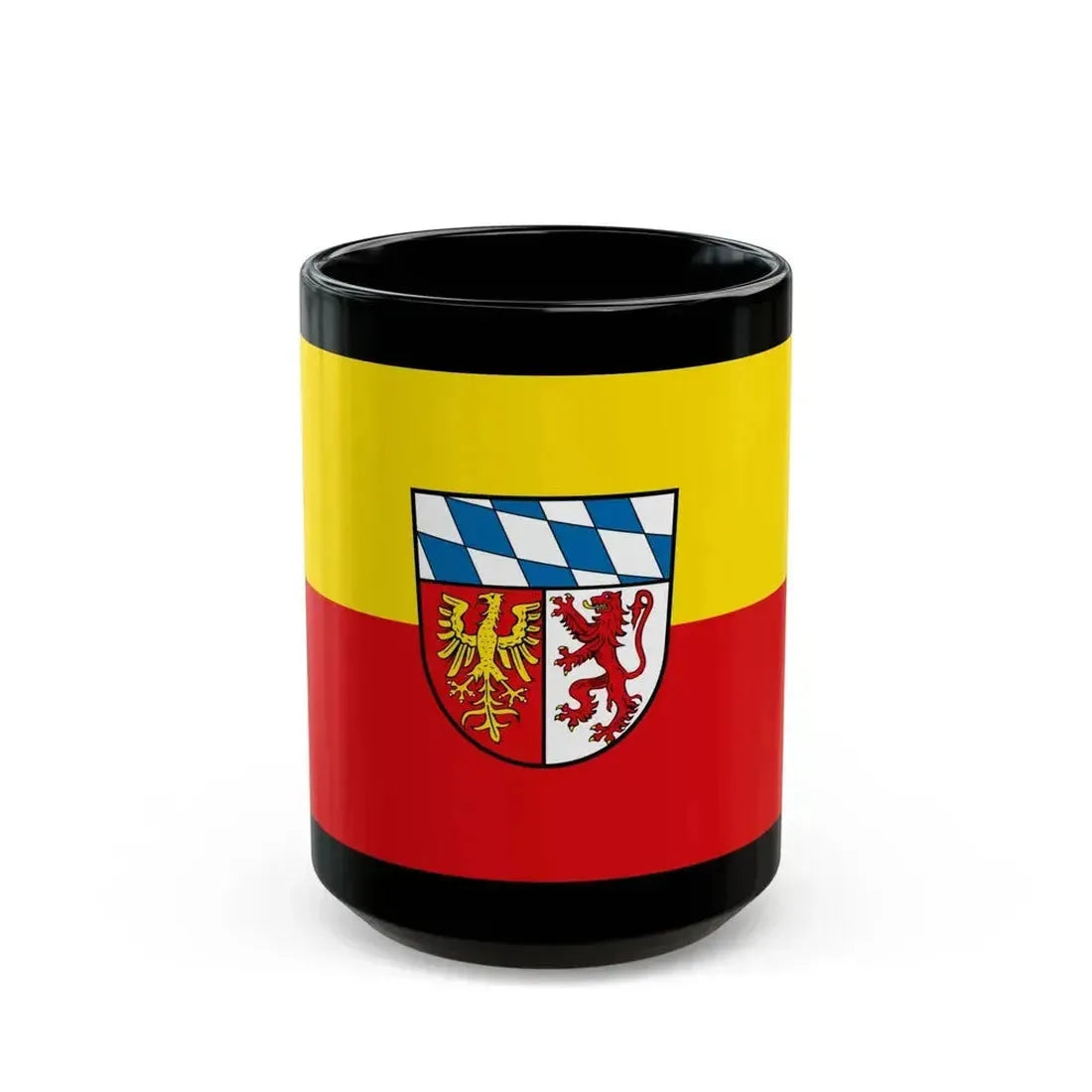 Flag of Landsberg am Lech Germany - Black Coffee Mug 15oz - Go Mug Yourself