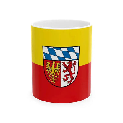 Flag of Landsberg am Lech Germany - White Coffee Mug 11oz - Go Mug Yourself