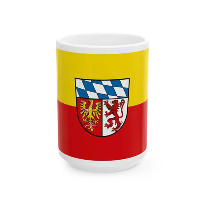Flag of Landsberg am Lech Germany - White Coffee Mug 15oz - Go Mug Yourself