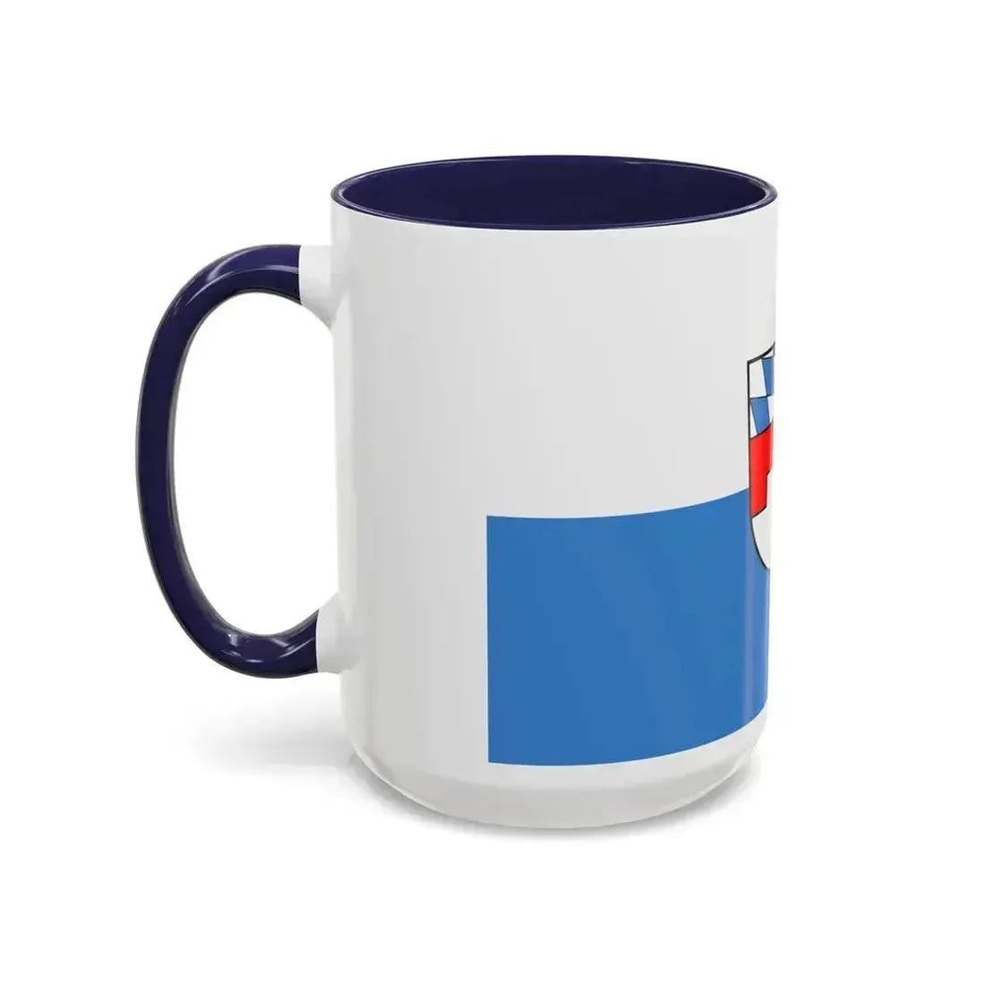 Flag of Landshut 2 Germany - Accent Coffee Mug - Go Mug Yourself