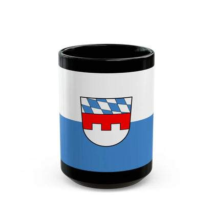 Flag of Landshut 2 Germany - Black Coffee Mug-15oz-Go Mug Yourself