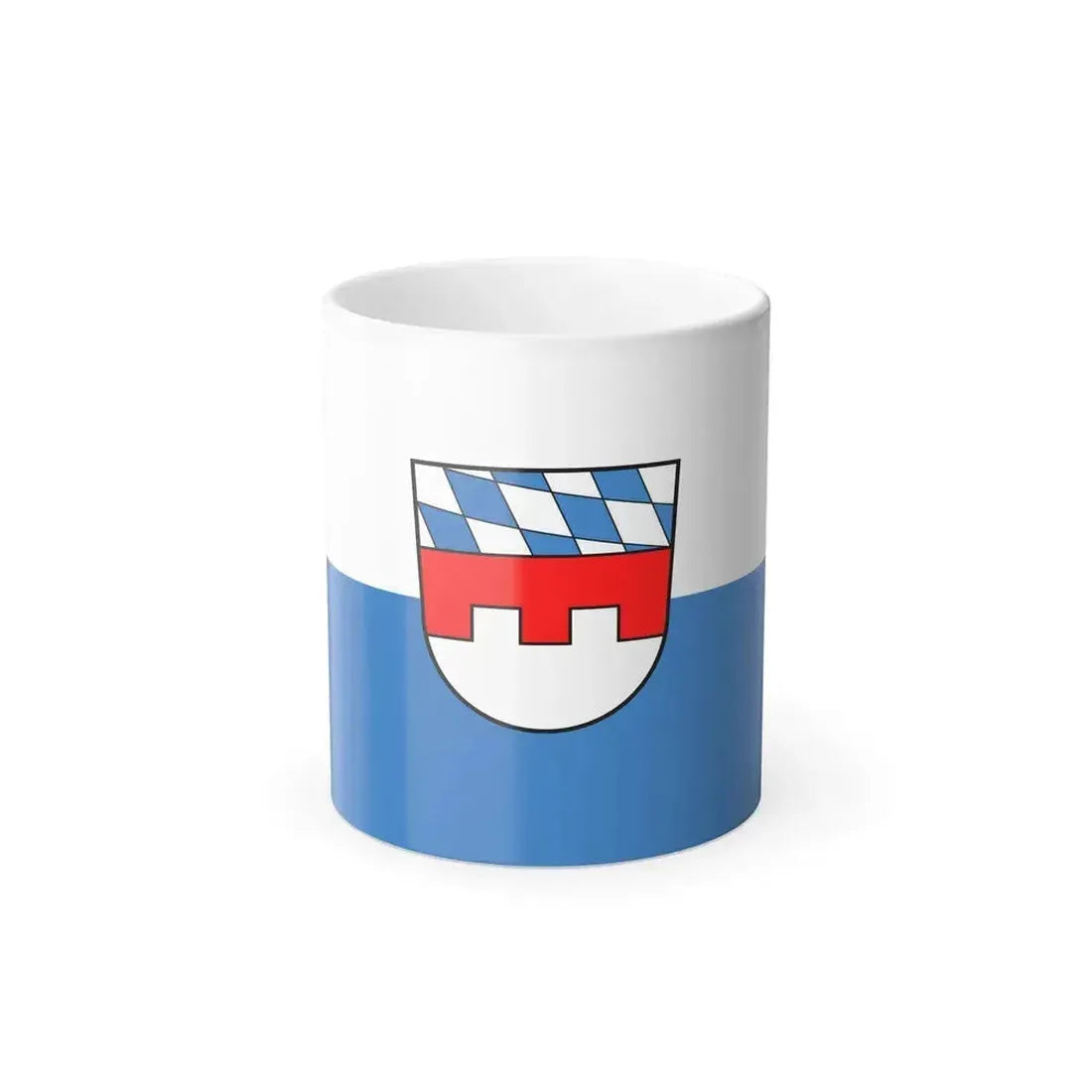 Flag of Landshut 2 Germany - Color Changing Coffee Mug 11oz - Go Mug Yourself