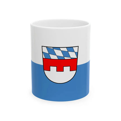 Flag of Landshut 2 Germany - White Coffee Mug-11oz-Go Mug Yourself