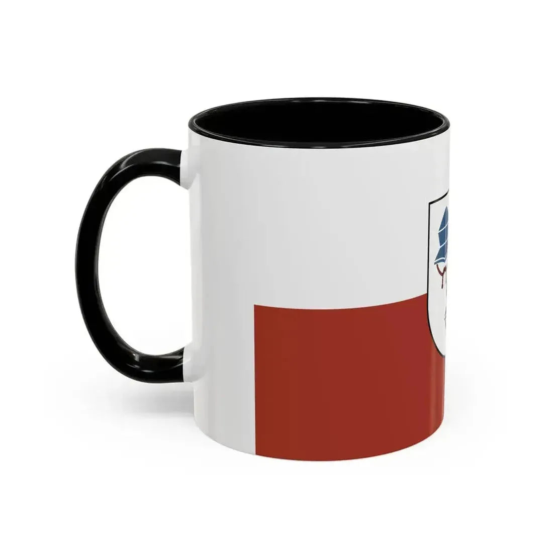 Flag of Landshut 3 Germany - Accent Coffee Mug - Go Mug Yourself