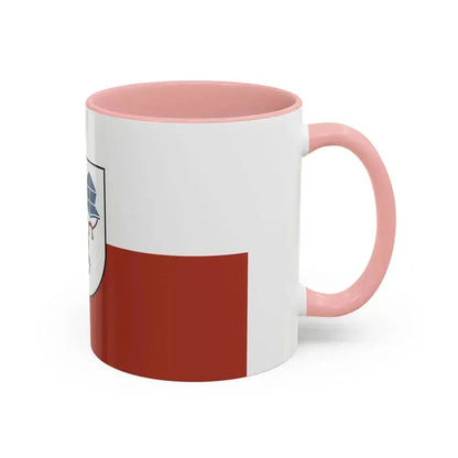 Flag of Landshut 3 Germany - Accent Coffee Mug - Go Mug Yourself