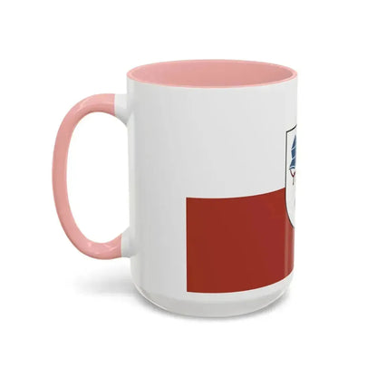 Flag of Landshut 3 Germany - Accent Coffee Mug - Go Mug Yourself