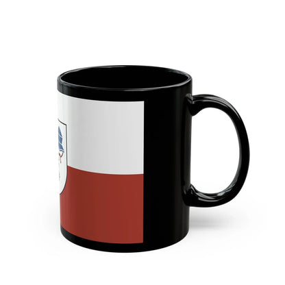 Flag of Landshut 3 Germany - Black Coffee Mug-Go Mug Yourself