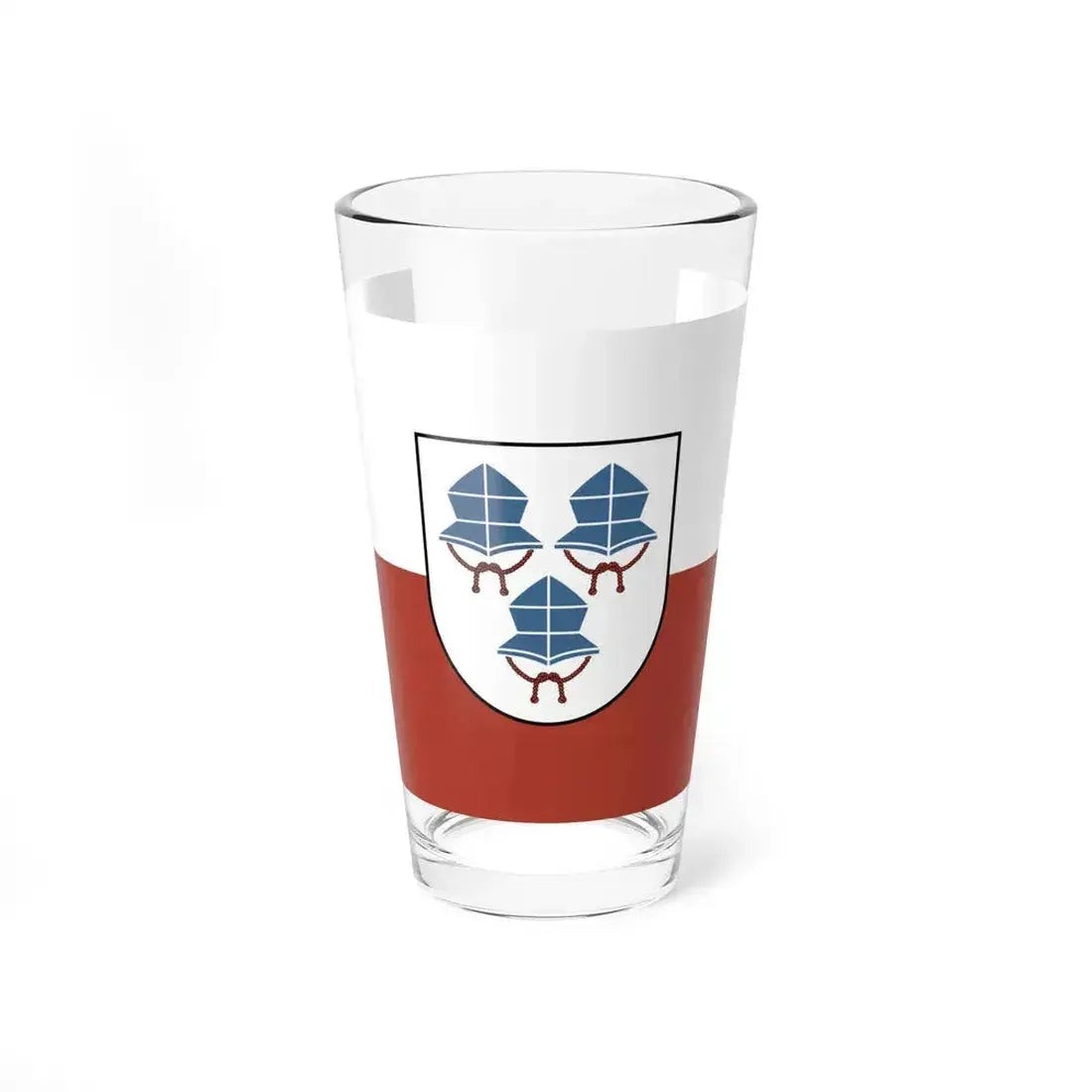 Flag of Landshut 3 Germany - Pint Glass 16oz 16oz - Go Mug Yourself