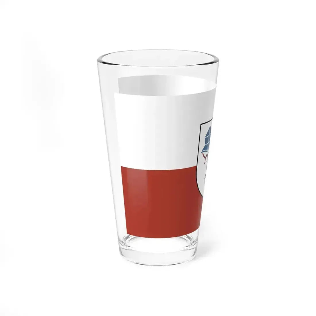Flag of Landshut 3 Germany - Pint Glass 16oz - Go Mug Yourself