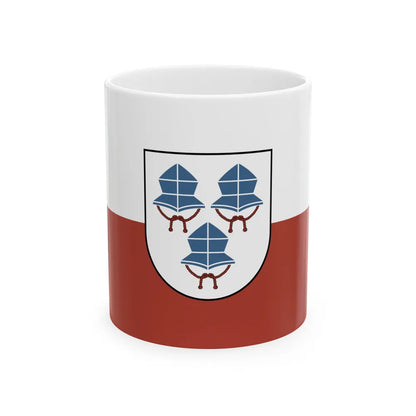 Flag of Landshut 3 Germany - White Coffee Mug-11oz-Go Mug Yourself