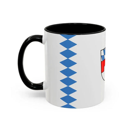 Flag of Landshut Germany - Accent Coffee Mug - Go Mug Yourself