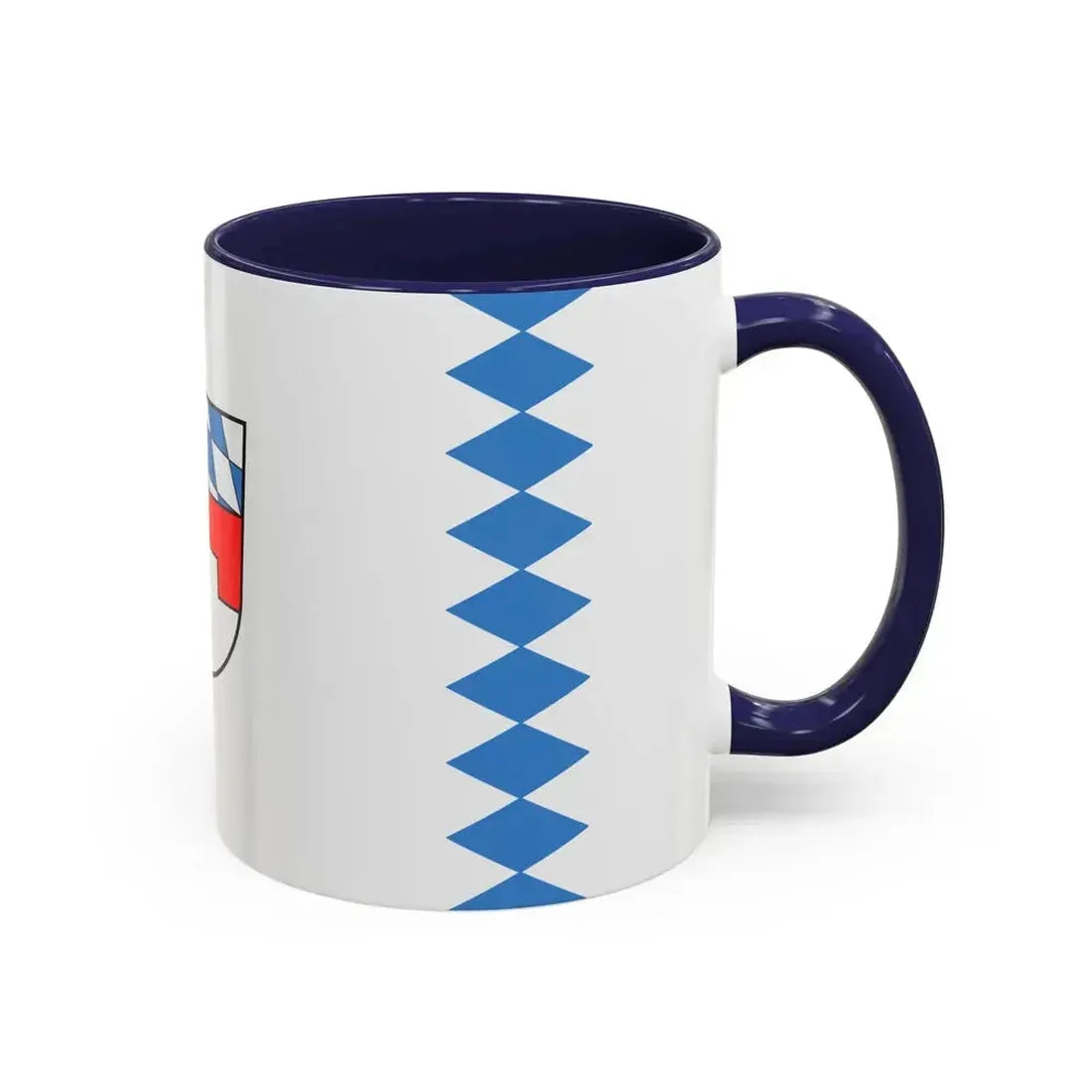 Flag of Landshut Germany - Accent Coffee Mug - Go Mug Yourself