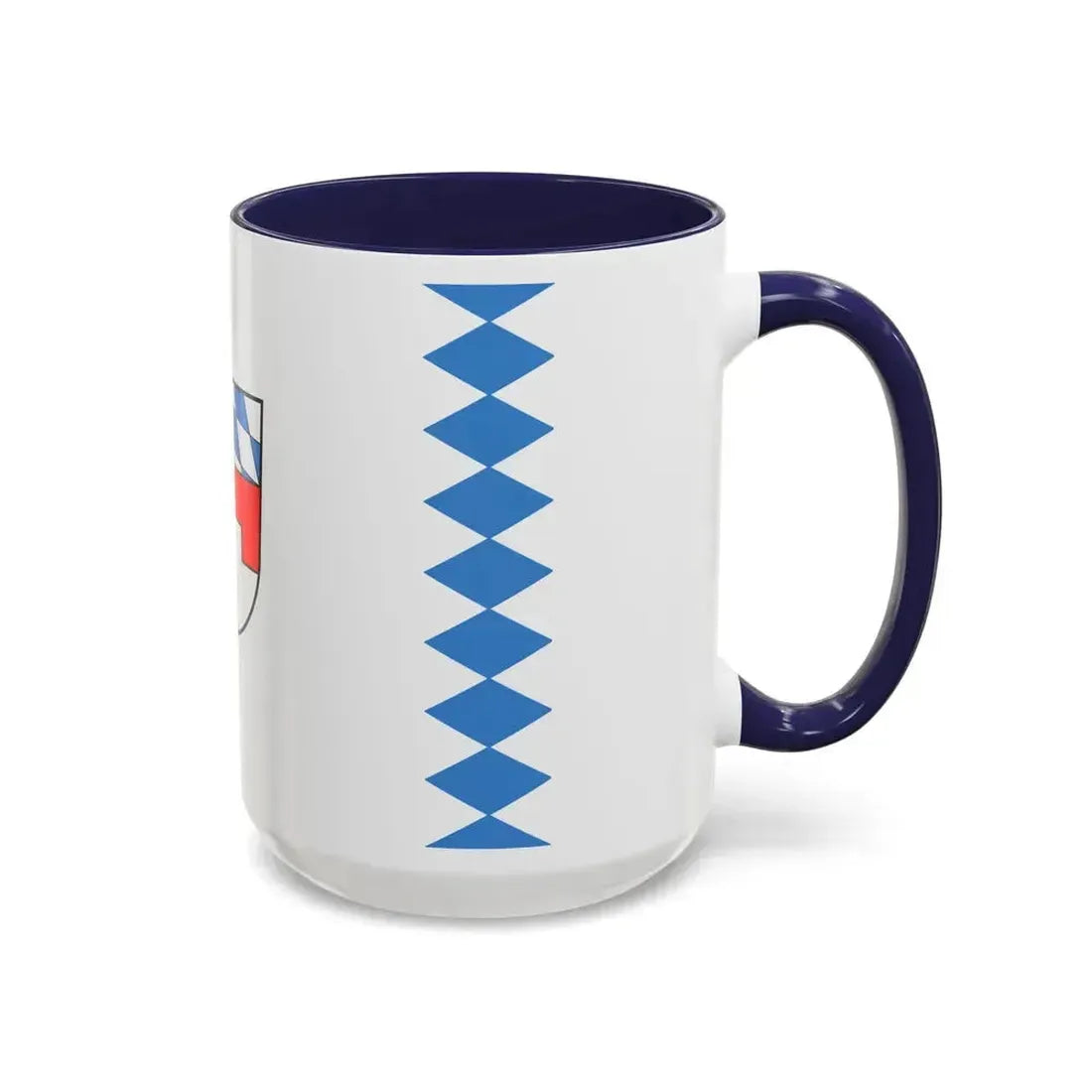 Flag of Landshut Germany - Accent Coffee Mug - Go Mug Yourself