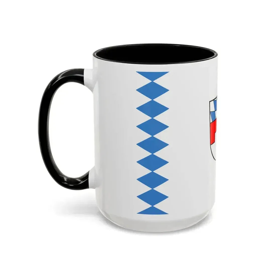 Flag of Landshut Germany - Accent Coffee Mug - Go Mug Yourself