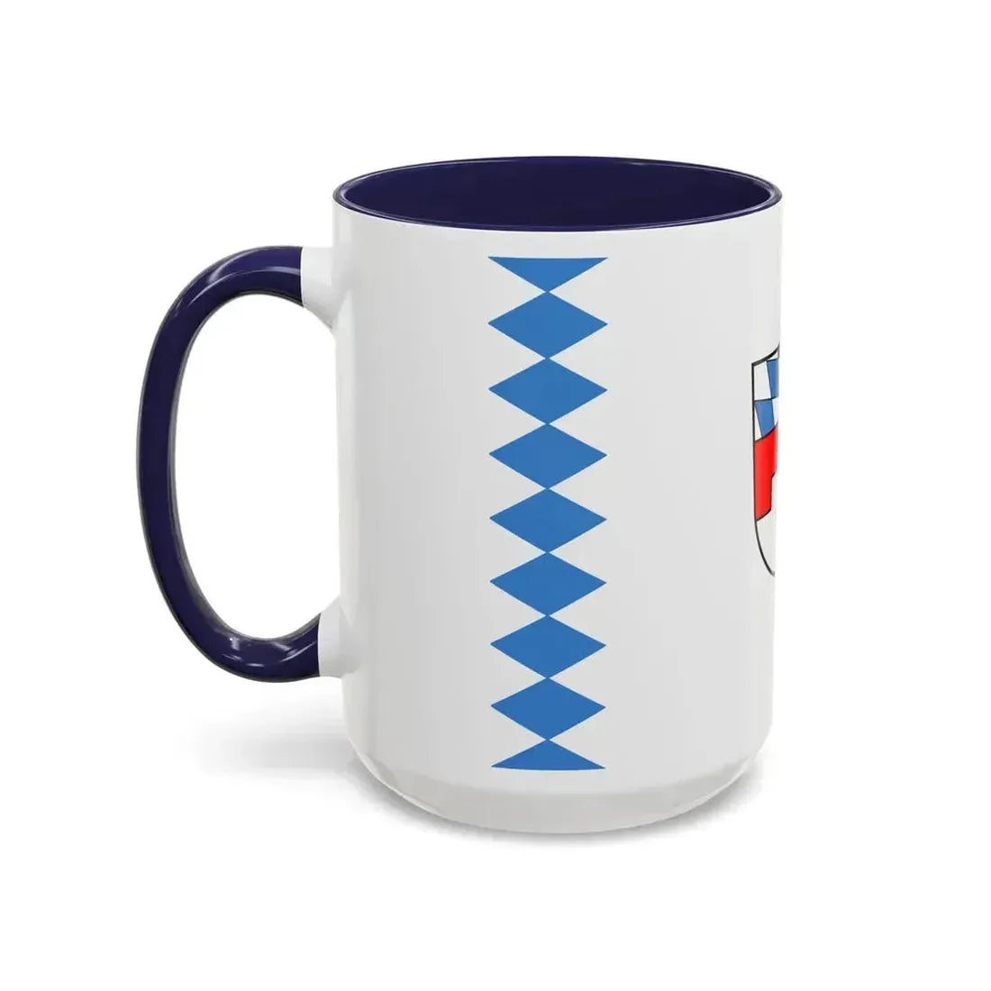 Flag of Landshut Germany - Accent Coffee Mug - Go Mug Yourself
