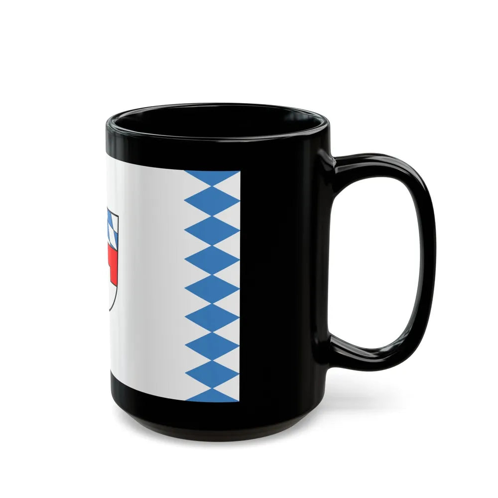 Flag of Landshut Germany - Black Coffee Mug-Go Mug Yourself