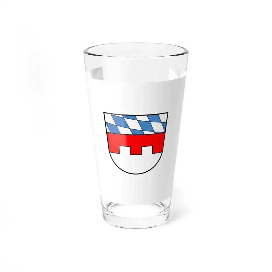 Flag of Landshut Germany - Pint Glass 16oz 16oz - Go Mug Yourself