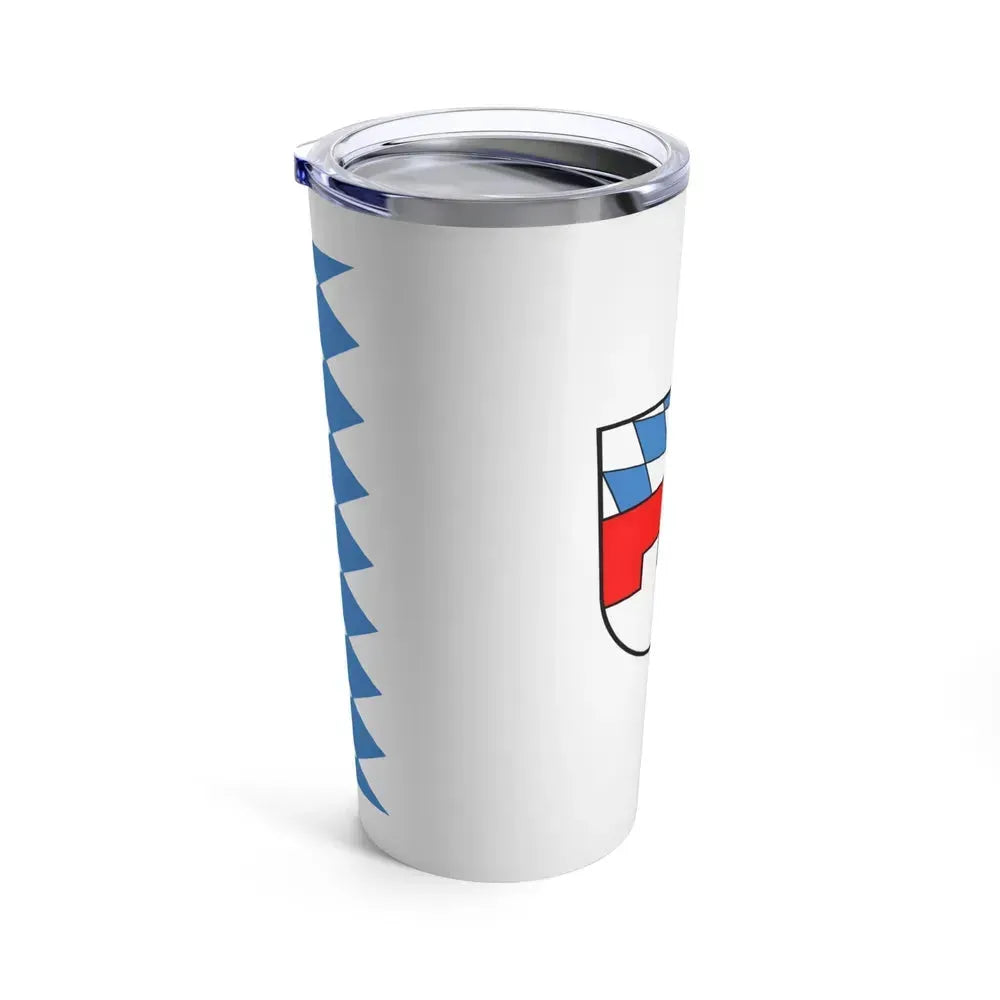 Flag of Landshut Germany - Tumbler 20oz - Go Mug Yourself