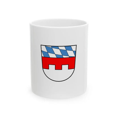 Flag of Landshut Germany - White Coffee Mug-11oz-Go Mug Yourself