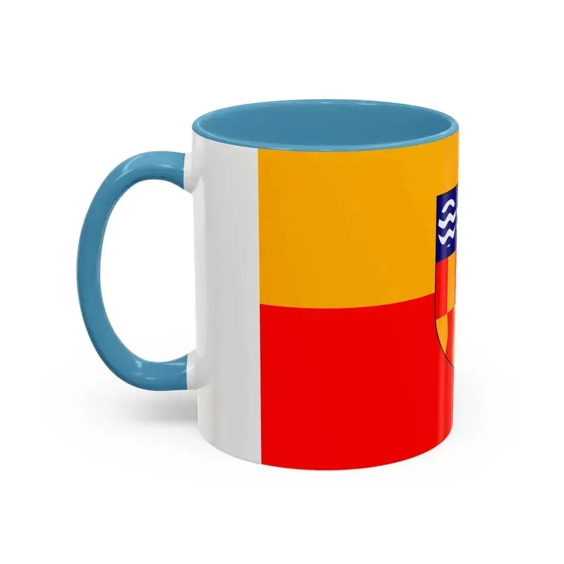 Flag of Langford BC Canada - Accent Coffee Mug - Go Mug Yourself