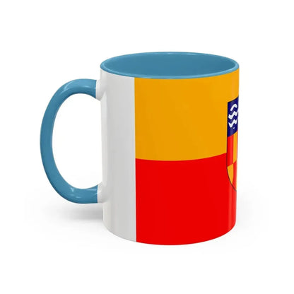 Flag of Langford BC Canada - Accent Coffee Mug - Go Mug Yourself