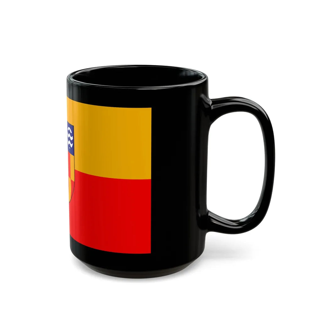 Flag of Langford BC Canada - Black Coffee Mug-Go Mug Yourself